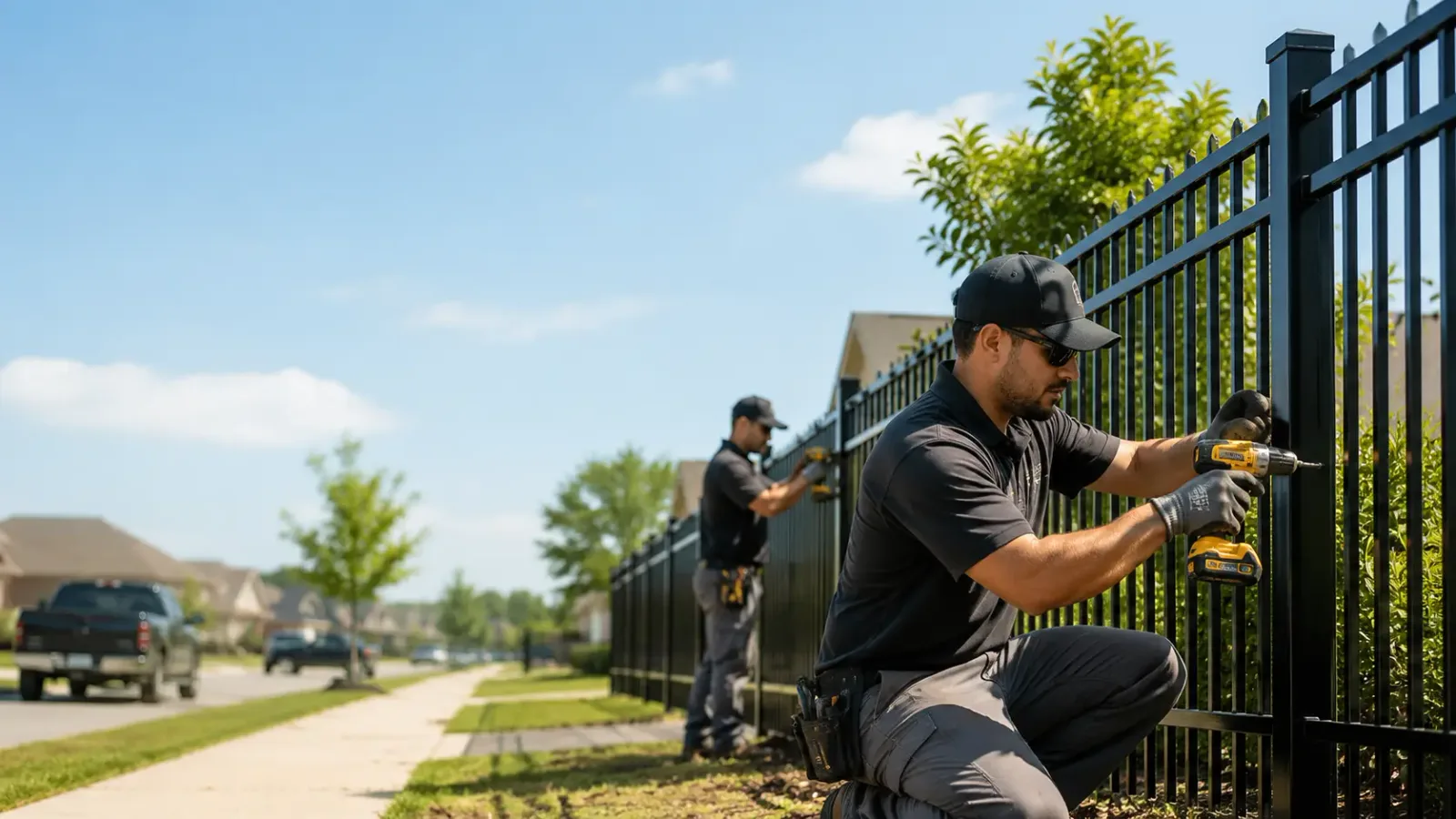 Metal Fence Installation in Broadway, VA